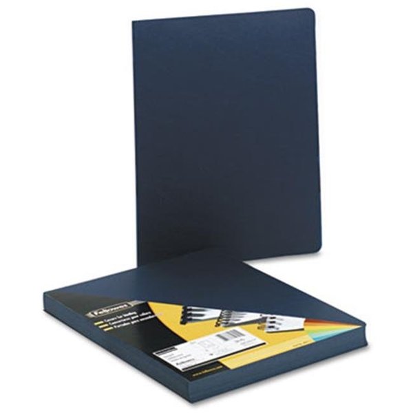 Fellowes Fellowes 52145 Executive Presentation Binding System Covers- 11-1/4 x 8-3/4- Navy- 50/Pack 52145